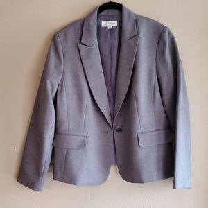 Evan Picone Women’s Pearl Gray Blazer Career